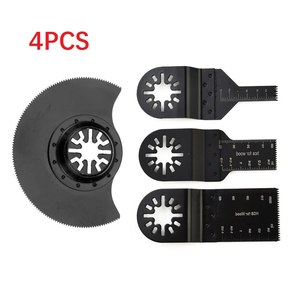 4pcs Multitool Saw Blade Oscillating Tool Woodworking Renovator Saw Blades For Wood Metal Plastic Cutting Accessories
4pcs Multitool Saw Blade Oscillating Tool Woodworking Renovator Saw Blades For Wood Metal Plastic Cutting Accessories