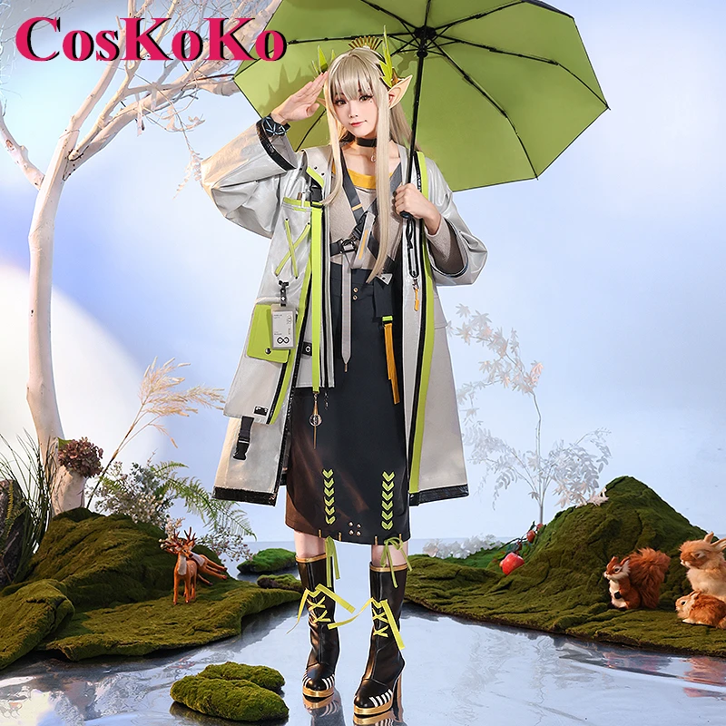 CosKoKo Muelsyse Cosplay Anime Game Arknights Costume Gorgeous Sweet Combat Uniform Dress Halloween Party Role Play Clothing New
CosKoKo Muelsyse Cosplay Anime Game Arknights Costume Gorgeous Sweet Combat Uniform Dress Halloween Party Role Play Clothing New