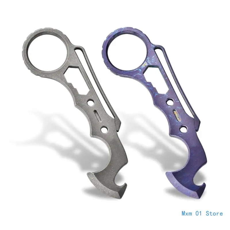 Titaniums Alloys Bottles Opener Crowbars Wrench Mini Prys Bar Back Clip Multifunctional Tool for Daily and Outdoor Drop shipping
Titaniums Alloys Bottles Opener Crowbars Wrench Mini Prys Bar Back Clip Multifunctional Tool for Daily and Outdoor Drop shipping