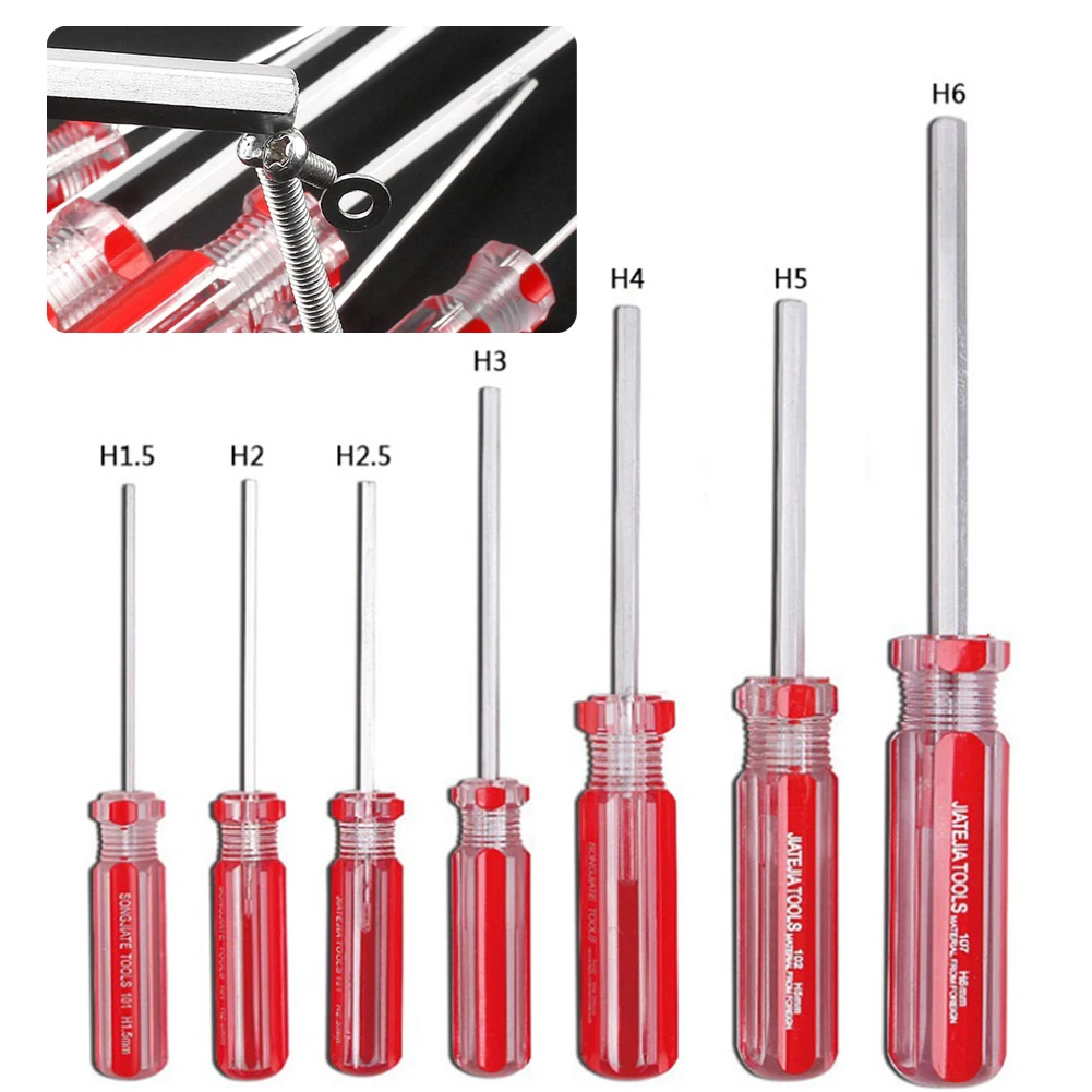 Universal Hexagon Head Precision Magnetic Screwdriver Repair Tool For Hardware Tools 1.5mm-6mm Hex Flat Head
Universal Hexagon Head Precision Magnetic Screwdriver Repair Tool For Hardware Tools 1.5mm-6mm Hex Flat Head