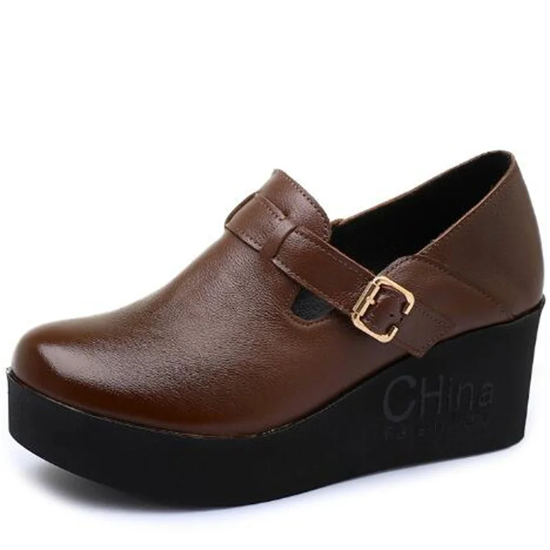 2022 Spring and Autumn New Fashion Casual Popular High Quality Cowhide Women's Wedge Heel Shoes
2022 Spring and Autumn New Fashion Casual Popular High Quality Cowhide Women's Wedge Heel Shoes