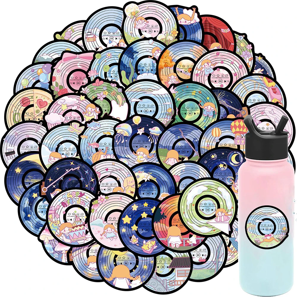 10/30/50pcs Cute Cartoon Girls Album Record Fantasy Dreams Stickers for Snowboard Laptop Luggage Car Aesthetic Graffiti Sticker
10/30/50pcs Cute Cartoon Girls Album Record Fantasy Dreams Stickers for Snowboard Laptop Luggage Car Aesthetic Graffiti Sticker