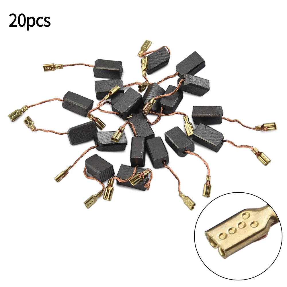 20 Pcs 6*8*14mm Motor Carbon Brushes Set For Electric-Drill Angle Grinder Carbon Brushes Power Tool Accessories
20 Pcs 6*8*14mm Motor Carbon Brushes Set For Electric-Drill Angle Grinder Carbon Brushes Power Tool Accessories