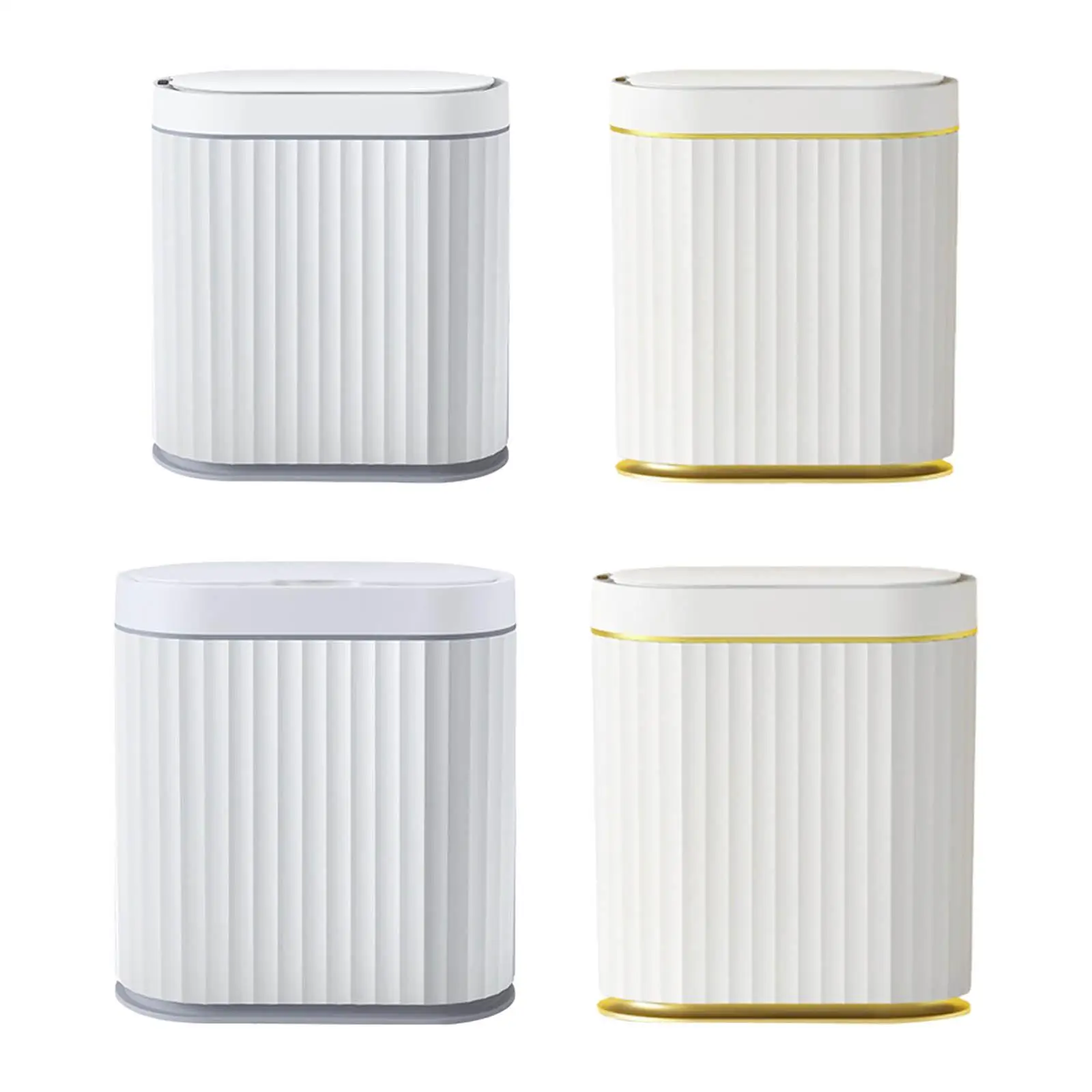 Touchless Trash Can with Lid Space Saving Narrow Wastebasket Waterproof Automatic Motion Sensor Garbage Can for Home Living Room
Touchless Trash Can with Lid Space Saving Narrow Wastebasket Waterproof Automatic Motion Sensor Garbage Can for Home Living Room