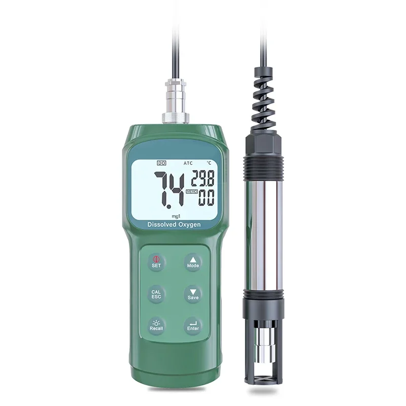 Fluorescence Dissolved Oxygen Meter Water Quality Tester Measuring Range 0.0~15.0mg/L
Fluorescence Dissolved Oxygen Meter Water Quality Tester Measuring Range 0.0~15.0mg/L
