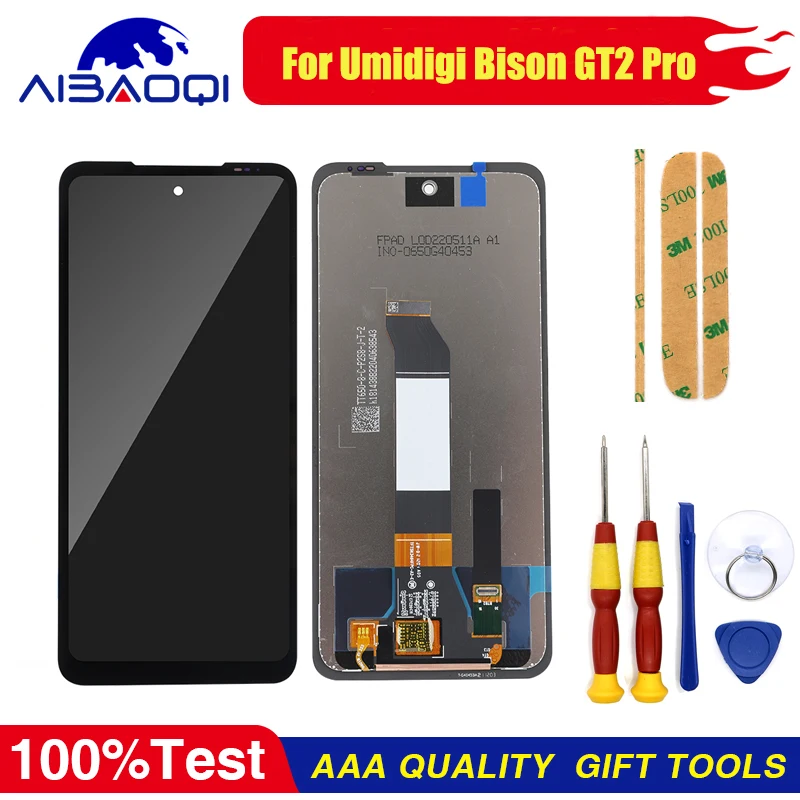 Новый оригинальный сенсорный экран ЖК-дисплей рамка для телефона Umidigi Bison GT2 Pro запасные части + инструмент для разборки 
Новый оригинальный сенсорный экран ЖК-дисплей рамка для телефона Umidigi Bison GT2 Pro запасные части + инструмент для разборки