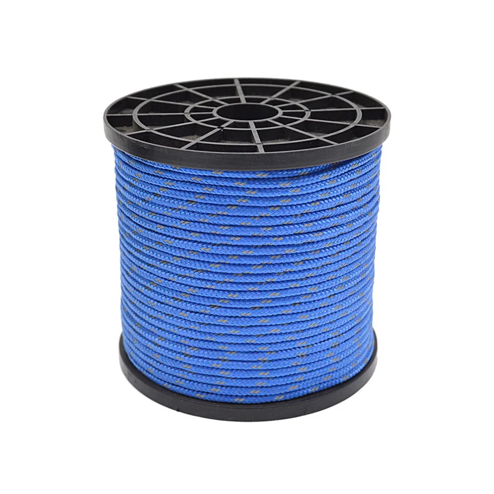 1pc 4MM Reflective Windproof Rope 50 Meters High-brightness Reflective Rope Camping Tent Windproof Wear-resistant Rope Camping
1pc 4MM Reflective Windproof Rope 50 Meters High-brightness Reflective Rope Camping Tent Windproof Wear-resistant Rope Camping