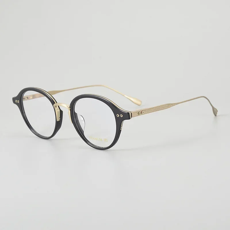 New Retro classic glasses frame men fashion Designer titanium optical eyeglasses Myopia reading women round personalized eyewear
New Retro classic glasses frame men fashion Designer titanium optical eyeglasses Myopia reading women round personalized eyewear
