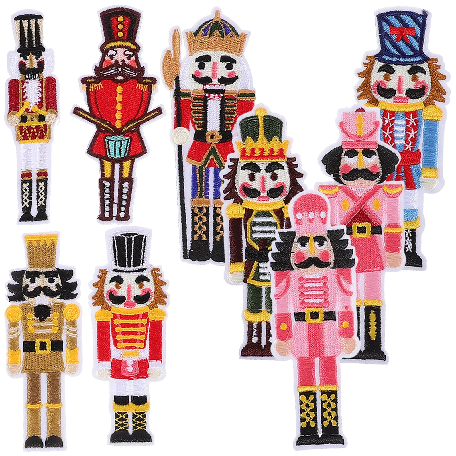 Christmas Nutcracker Iron Patches Soldier Figures Sew Embroidered Applique Repair Patch Diy Crafts Gifts Xmas Winter Holiday Hat
Christmas Nutcracker Iron Patches Soldier Figures Sew Embroidered Applique Repair Patch Diy Crafts Gifts Xmas Winter Holiday Hat