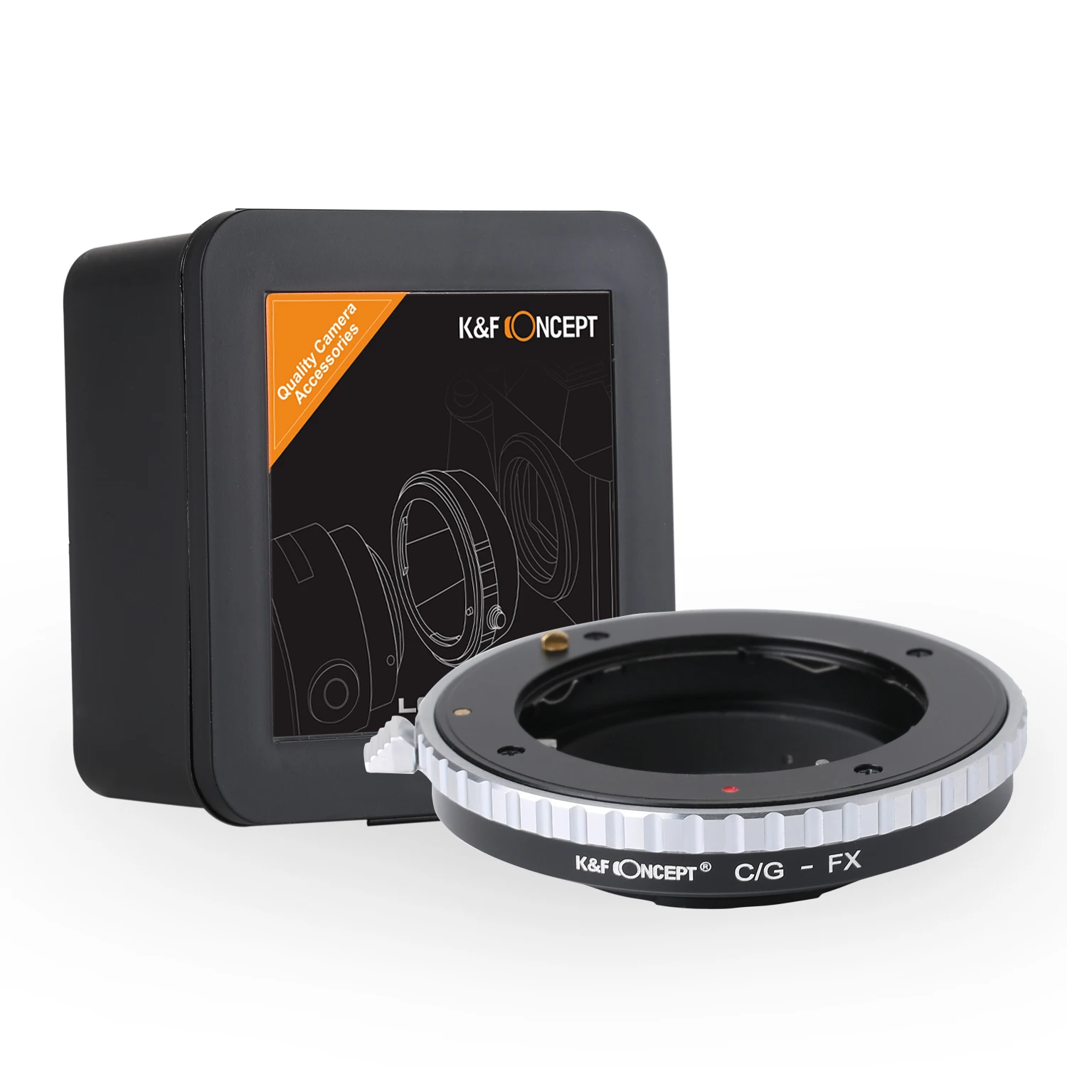 K&F Concept CG to FX Lens Adapter Contax G to Fuji X X-Pro3 X-Pro2 X-T5 X-T4 X-T3 X-E4 XT100 XH2S XS10 XS20 X100V X-T30II
K&F Concept CG to FX Lens Adapter Contax G to Fuji X X-Pro3 X-Pro2 X-T5 X-T4 X-T3 X-E4 XT100 XH2S XS10 XS20 X100V X-T30II