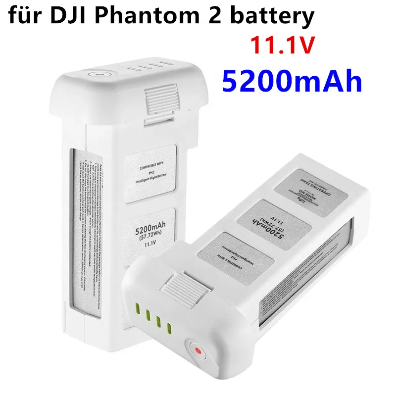 5200mAh 11,1 V Batterie für DJI Phantom 2 & 2 Vision & 2 Vision Plus Drohnen NEUE
5200mAh 11,1 V Batterie für DJI Phantom 2 & 2 Vision & 2 Vision Plus Drohnen NEUE