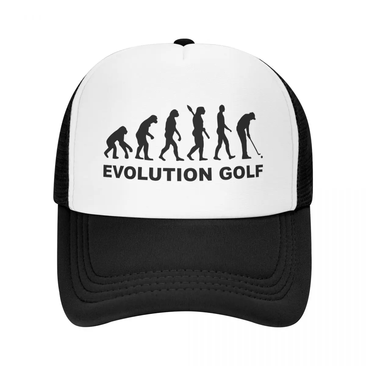 

Personalized Golf Evolution Baseball Cap Outdoor Women Men's Adjustable Trucker Hat Spring