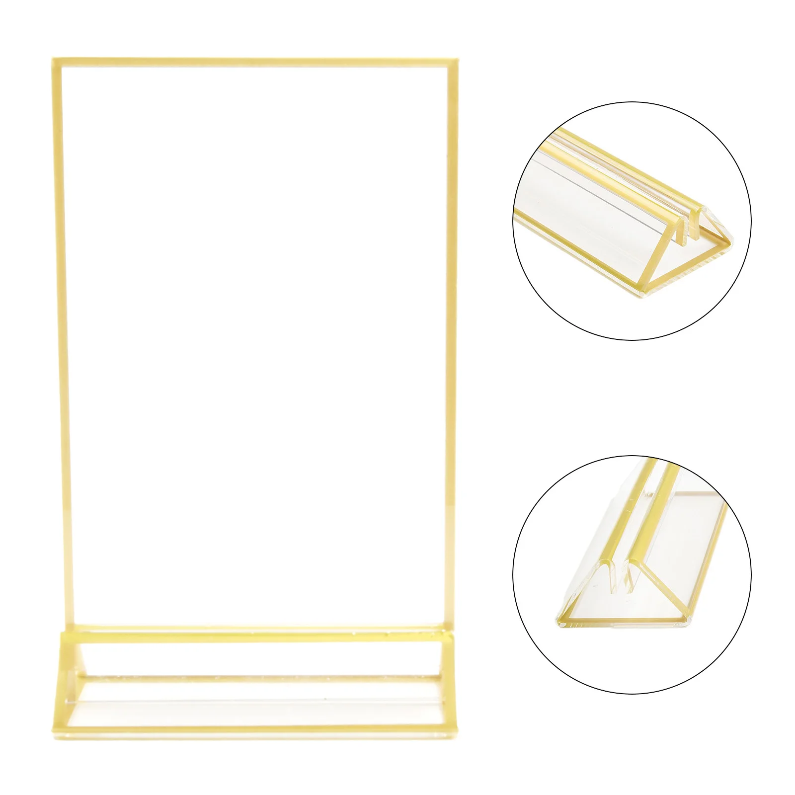 T-shaped Display Stand 10*15cm/13*18cm/15*21cm Acrylic Easy To Install Transparent Vertical/horizontal Durable
T-shaped Display Stand 10*15cm/13*18cm/15*21cm Acrylic Easy To Install Transparent Vertical/horizontal Durable