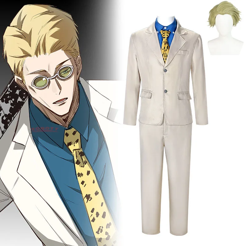 Nanami Kento Cosplay Anime Cosplay Jujutsu Kaisen Costume Men Suit Shirt Pants Strap Tie Party Wig Suit
Nanami Kento Cosplay Anime Cosplay Jujutsu Kaisen Costume Men Suit Shirt Pants Strap Tie Party Wig Suit