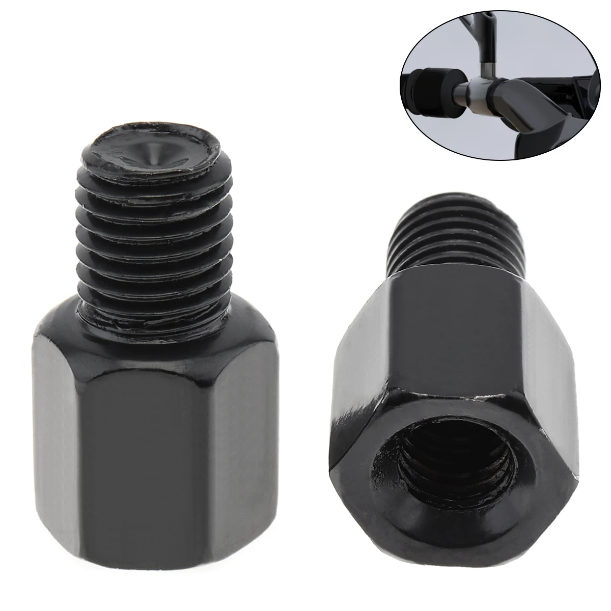 1pcs Motorcycle Rearview Mirror Adapters Screws 8mm to 10mm Reverse Right Left Thread Adapter Conversion Screw Convenient Tool
1pcs Motorcycle Rearview Mirror Adapters Screws 8mm to 10mm Reverse Right Left Thread Adapter Conversion Screw Convenient Tool