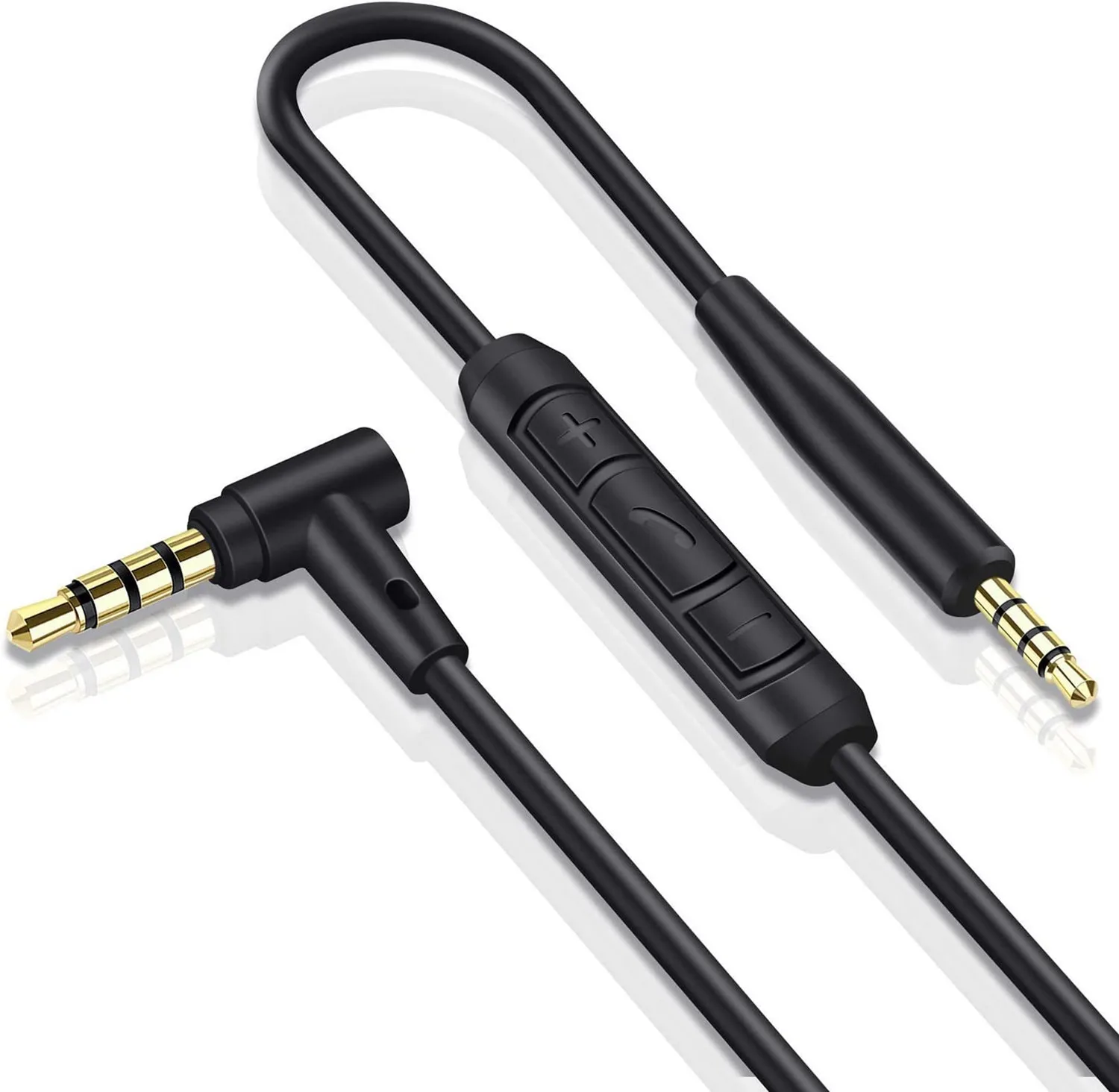 Replacement Audio Extension Cable Cord Wire,for Bose QuietComfort QC25 QC35 Soundlink SoundTrue On Ear Headphones with in Line M Replacement Audio Extension Cable Cord Wire,for Bose QuietComfort QC25 QC35 Soundlink SoundTrue On Ear Headphones with in Line M