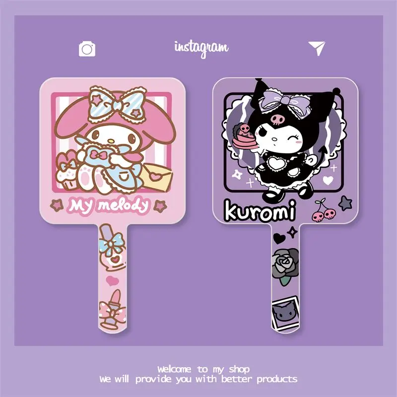 Sanrio Kuromi My Melody Carry-on Handheld Mirror High-definition Handle Makeup Touch-up Handheld Small Mirror
Sanrio Kuromi My Melody Carry-on Handheld Mirror High-definition Handle Makeup Touch-up Handheld Small Mirror