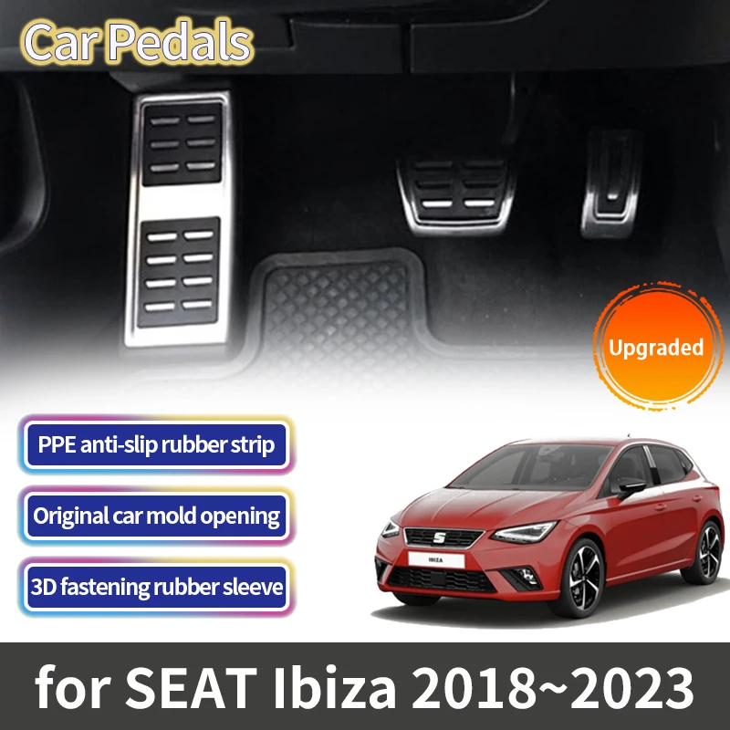 Car Foot Pedal for SEAT Ibiza Mk5 2017 2018 2019 2020 2021 2022 2023 Accessories Gas Brake Restfoot No Drilling Pedal Cover Auto
Car Foot Pedal for SEAT Ibiza Mk5 2017 2018 2019 2020 2021 2022 2023 Accessories Gas Brake Restfoot No Drilling Pedal Cover Auto