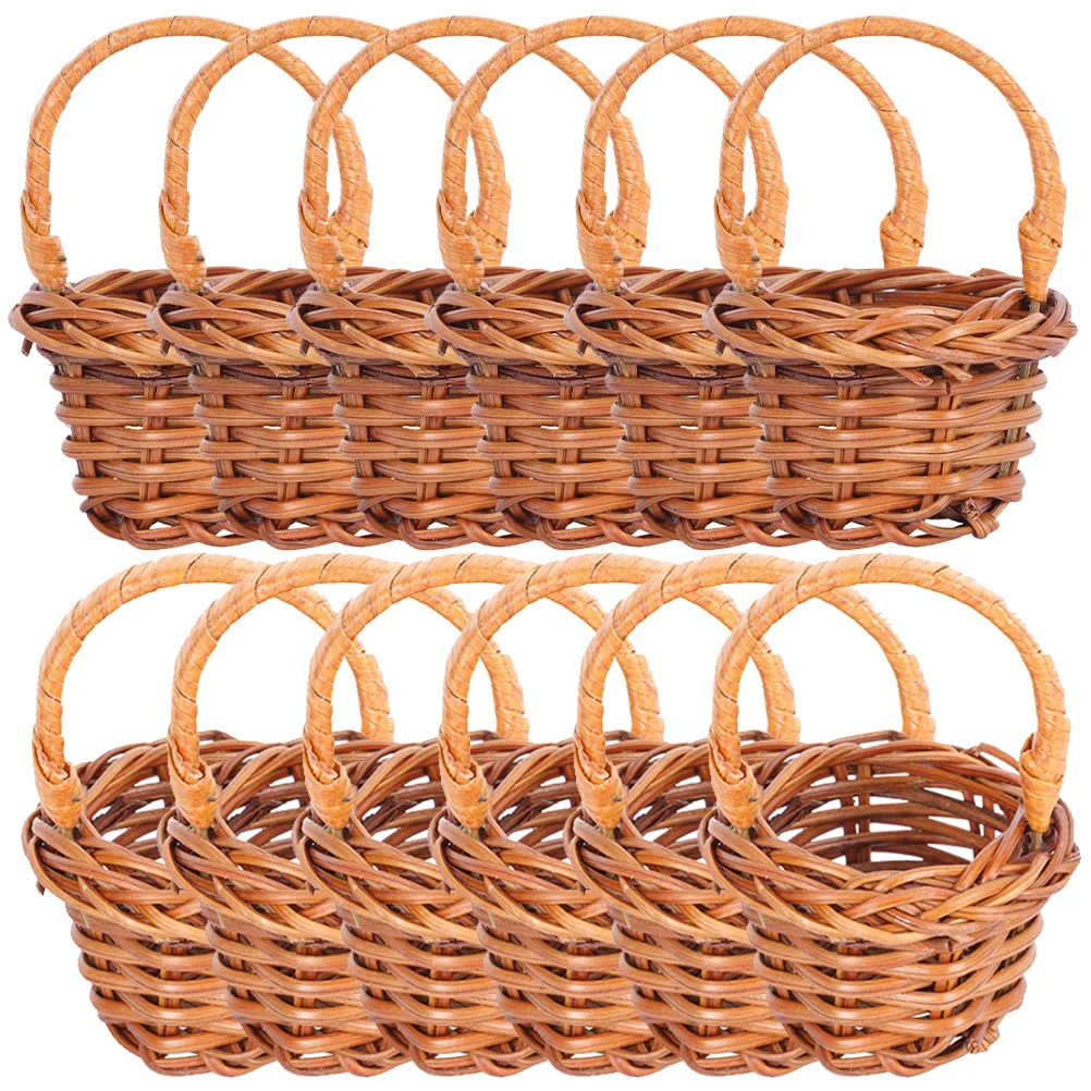 Hanabass Mini Woven Basket Miniature Flower Basket Dollhouse Miniature Flower Basket Small Easter Candy Gift Basket Party Favors
Hanabass Mini Woven Basket Miniature Flower Basket Dollhouse Miniature Flower Basket Small Easter Candy Gift Basket Party Favors