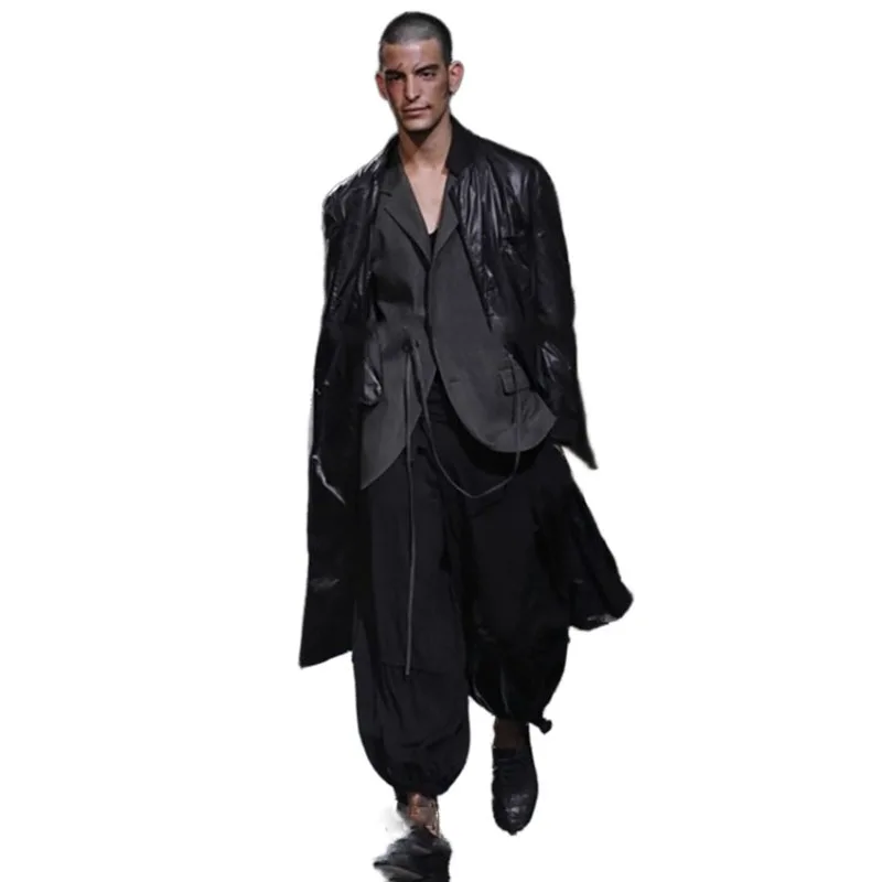New men's clothing Hair Stylist GD Fashion handmade original Summer Relaxed and cool Harem Pants plus size costumes
New men's clothing Hair Stylist GD Fashion handmade original Summer Relaxed and cool Harem Pants plus size costumes