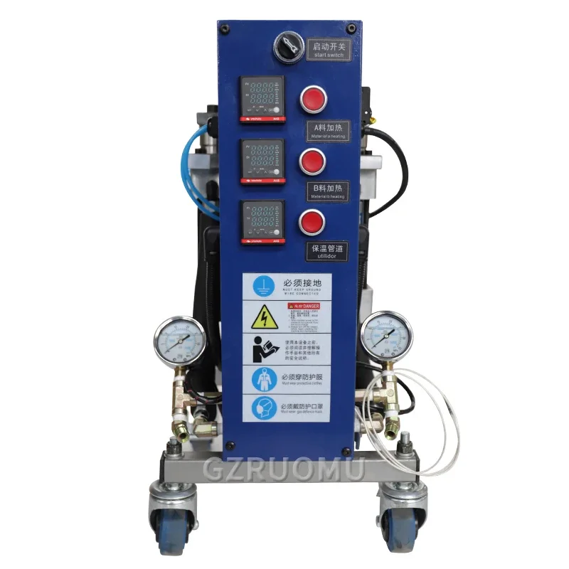 Spray Foam Insulation Machine Polyurethane of Wall Injection Equipment Suitable For Waterproof Coatings 220V/5000W
Spray Foam Insulation Machine Polyurethane of Wall Injection Equipment Suitable For Waterproof Coatings 220V/5000W