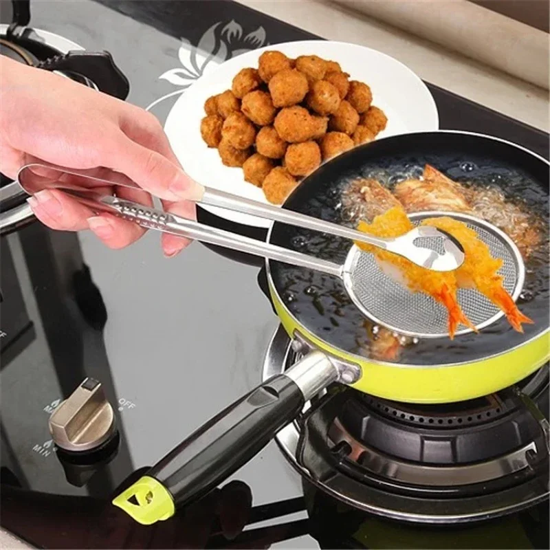 Kitchen Accessories Multifunction Stainless Steel Sieve Filter Spoon Fried Food Oil Strainer Clip Handheld Cooking Tools Gadgets
Kitchen Accessories Multifunction Stainless Steel Sieve Filter Spoon Fried Food Oil Strainer Clip Handheld Cooking Tools Gadgets