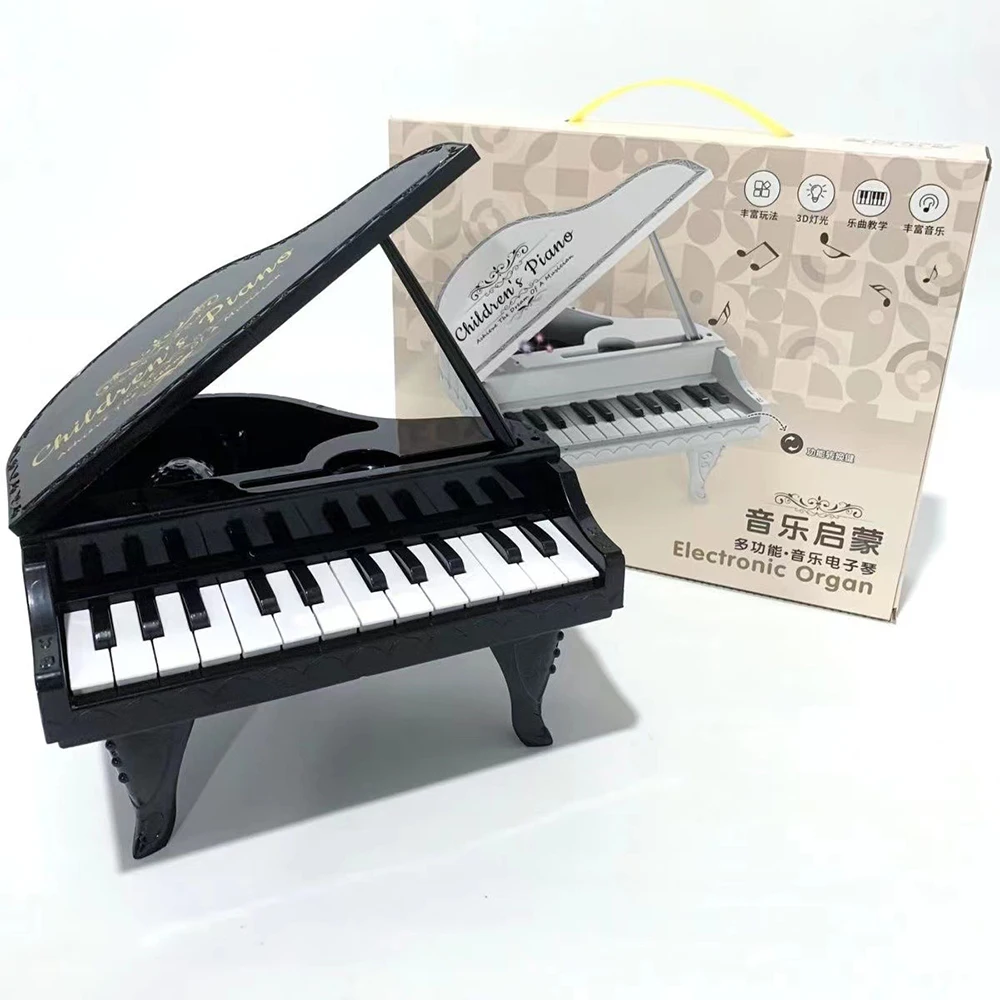 26 Key Mini Electronic Piano Simulation Play Music Instrument Toy Practice Black Pink Chirstmas Gift
26 Key Mini Electronic Piano Simulation Play Music Instrument Toy Practice Black Pink Chirstmas Gift