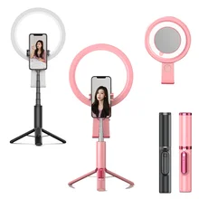 Selfie Stick Tripod with Wireless Remote Foldable Portable Extendable Telescopic with Fill Light Phone Holder for IOS Android
Selfie Stick Tripod with Wireless Remote Foldable Portable Extendable Telescopic with Fill Light Phone Holder for IOS Android