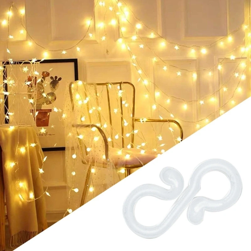 100Pcs/set Multipurpose Light Hangers Metal Clips for Curtains Camping Picture Party String Lights Curtain Hangers Clip
100Pcs/set Multipurpose Light Hangers Metal Clips for Curtains Camping Picture Party String Lights Curtain Hangers Clip