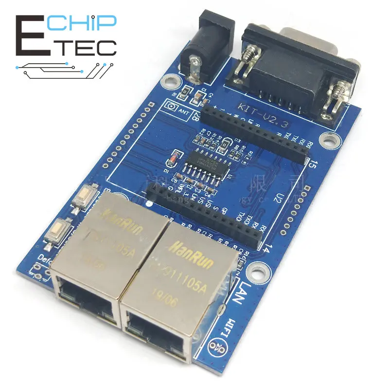 

Free shipping HLK-RM04 TCP IP Ethernet Converter Module Serial UART RS232 to WAN LAN WIFI