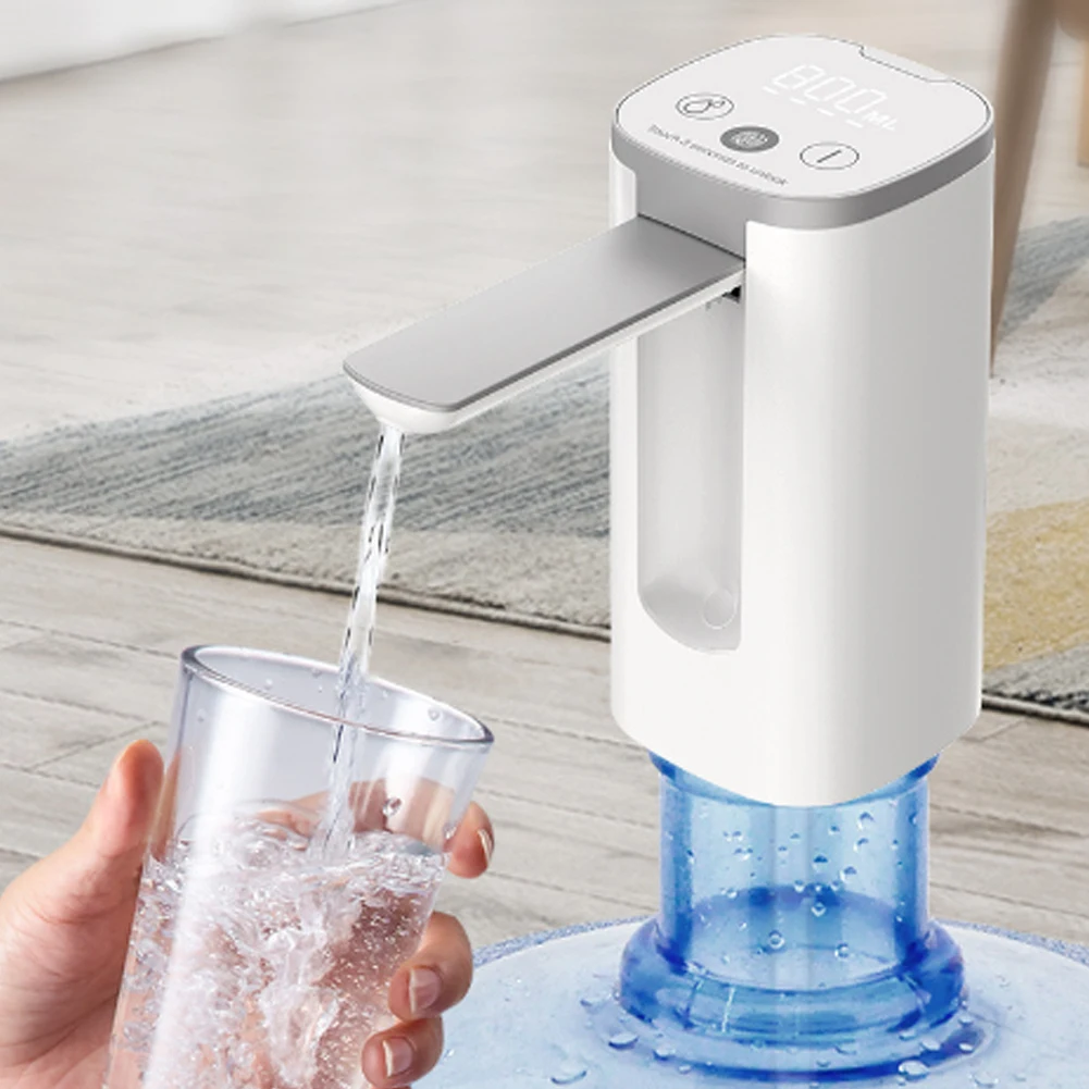 Water Dispenser Automatic Drinking Water Pump Foldable Spout 3 Cup Sizes Electric Water Dispenser USB Rechargeable with Hose
Water Dispenser Automatic Drinking Water Pump Foldable Spout 3 Cup Sizes Electric Water Dispenser USB Rechargeable with Hose