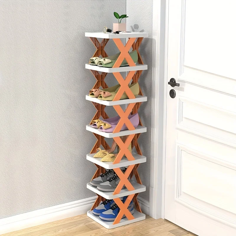 1pc Stackable Shoe Rack For Closet, Shoe Organizer Storage For Entryway, Space-saving Free Combination Shoe Cabinet For Home
1pc Stackable Shoe Rack For Closet, Shoe Organizer Storage For Entryway, Space-saving Free Combination Shoe Cabinet For Home