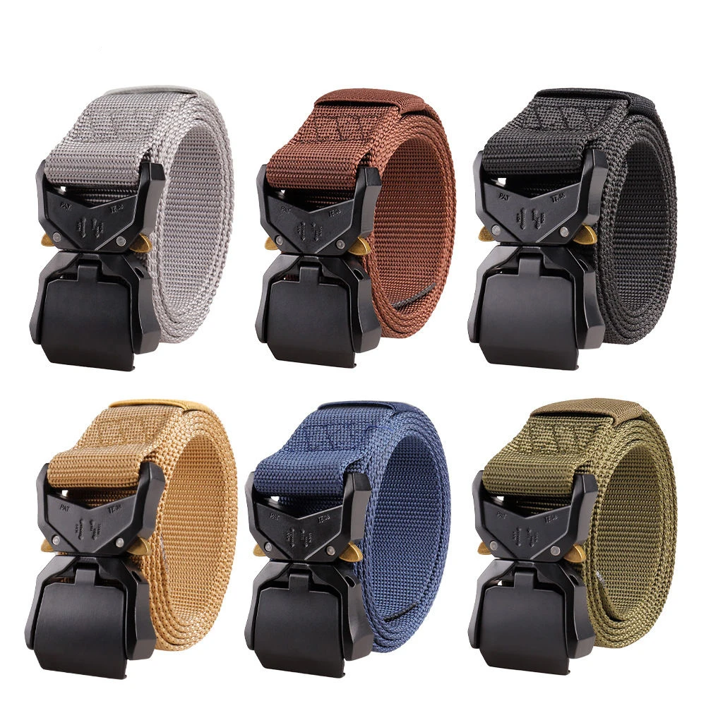 Tactical Belt Magnetic Buckle Quick Release Elastic Belt Casual Nylon Tooling Training Belt Men's Trousers Belt
Tactical Belt Magnetic Buckle Quick Release Elastic Belt Casual Nylon Tooling Training Belt Men's Trousers Belt