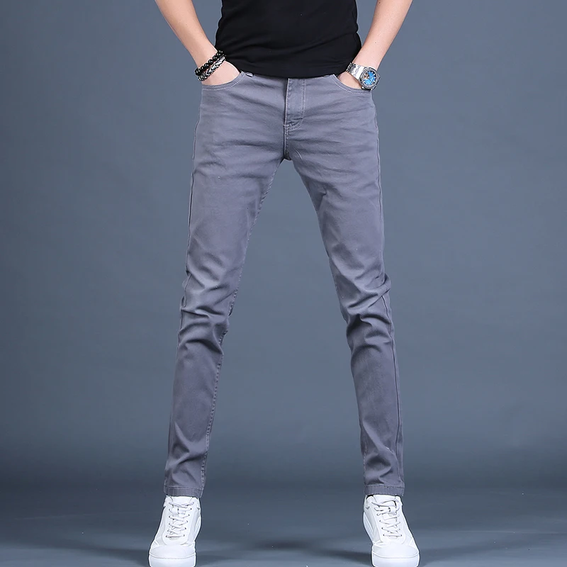 2023 New Cotton Slim Fit Jeans Men Solid Colors Casual Pants Outdoor Stretch Denim Trousers
2023 New Cotton Slim Fit Jeans Men Solid Colors Casual Pants Outdoor Stretch Denim Trousers