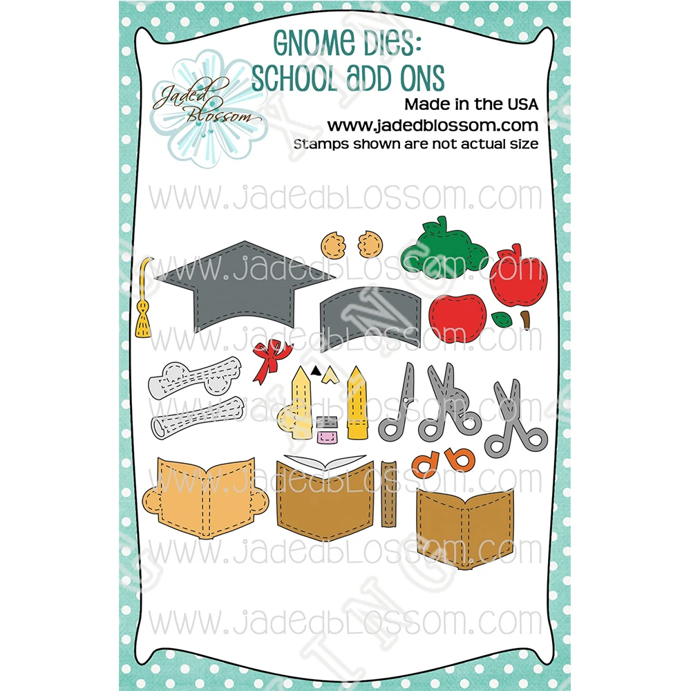 New Diy Decoration Embossing School Add Ons Metal Cutting Dies Craft Knife Blade Punch Mould Diy Greeting Card Handmade Template
New Diy Decoration Embossing School Add Ons Metal Cutting Dies Craft Knife Blade Punch Mould Diy Greeting Card Handmade Template