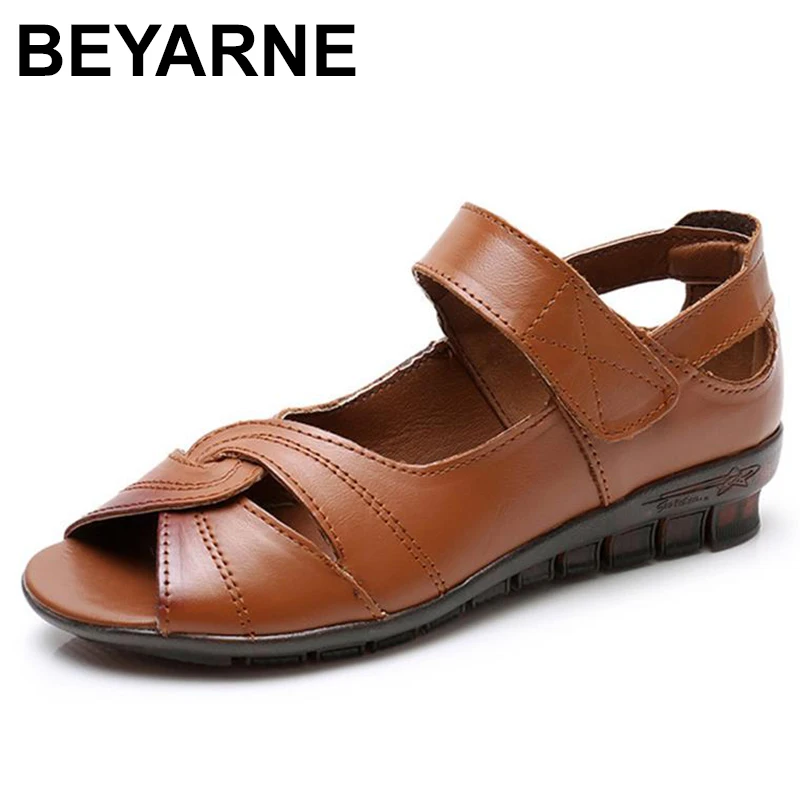2023Genuine Leather Women Flat Sandals Hook Loop Gladiator Summer Shoes Solid Color Peep Toe Low Heel Sandals For Women
2023Genuine Leather Women Flat Sandals Hook Loop Gladiator Summer Shoes Solid Color Peep Toe Low Heel Sandals For Women