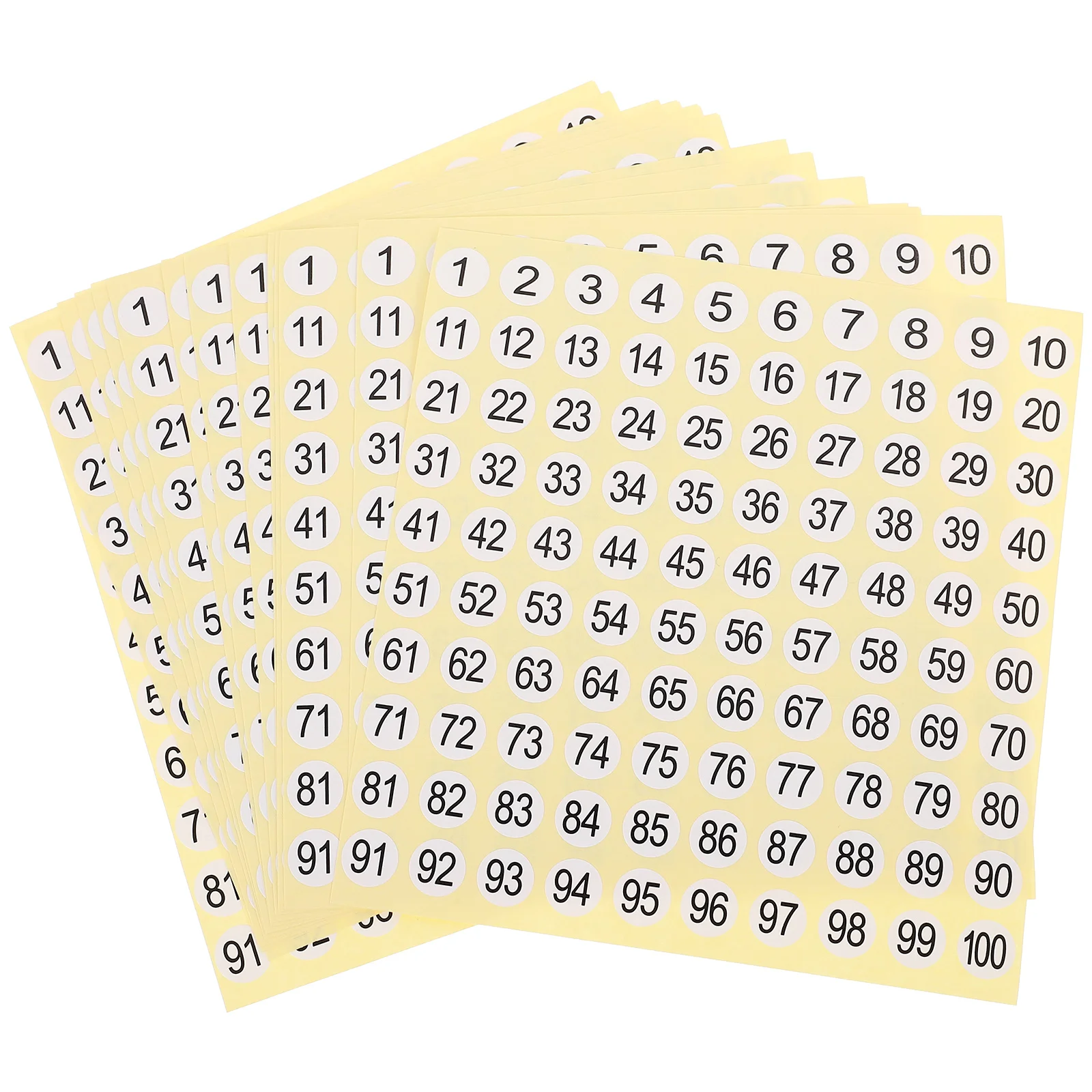 15 Sheets of Round Numbered Stickers Labels Numbered Stickers Clothing Size Labels
15 Sheets of Round Numbered Stickers Labels Numbered Stickers Clothing Size Labels