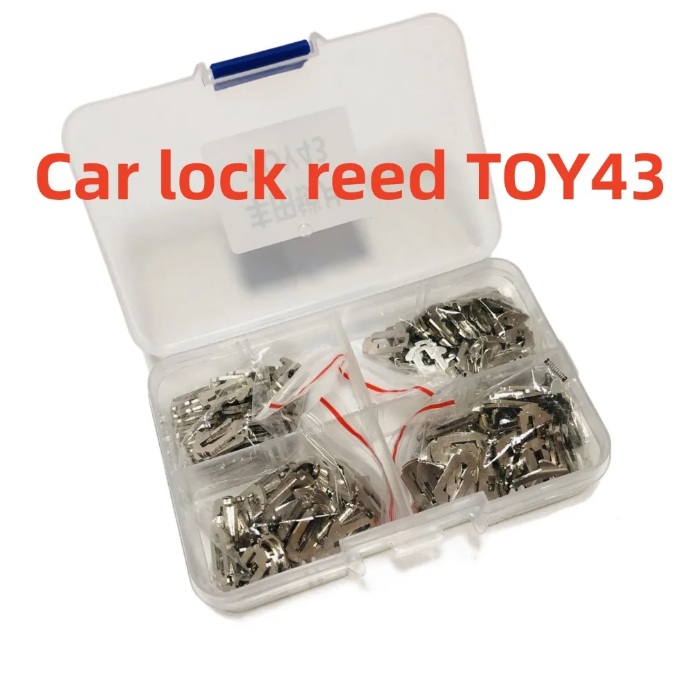 

TOY43 Car Lock Reed Plate For Toyota Camry Corolla NO.1.2.3.4 Lock Reed Locking Plate Each 50PCS with 10PCS+ Gift Spring