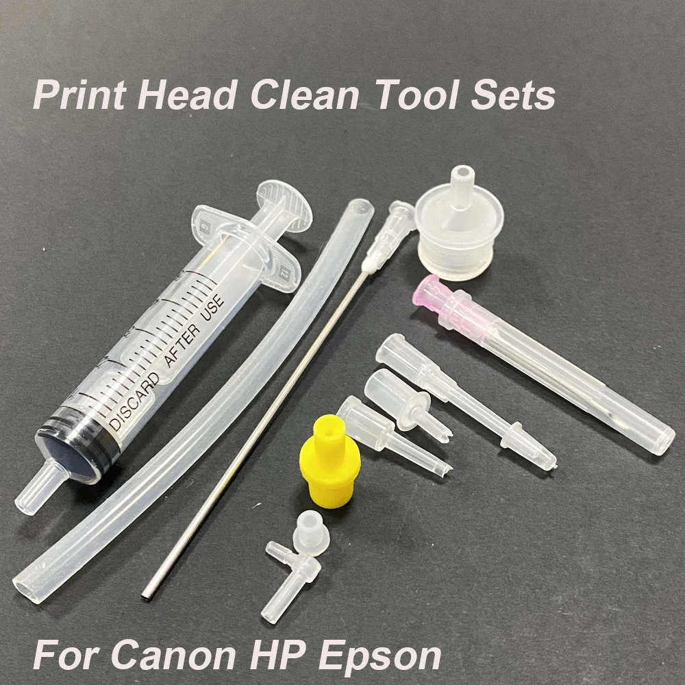 Printhead Maintenance Repair Cleaning Liquid Kits Dye Ink Print Head Clean Tool Sets For Canon HP Epson
Printhead Maintenance Repair Cleaning Liquid Kits Dye Ink Print Head Clean Tool Sets For Canon HP Epson