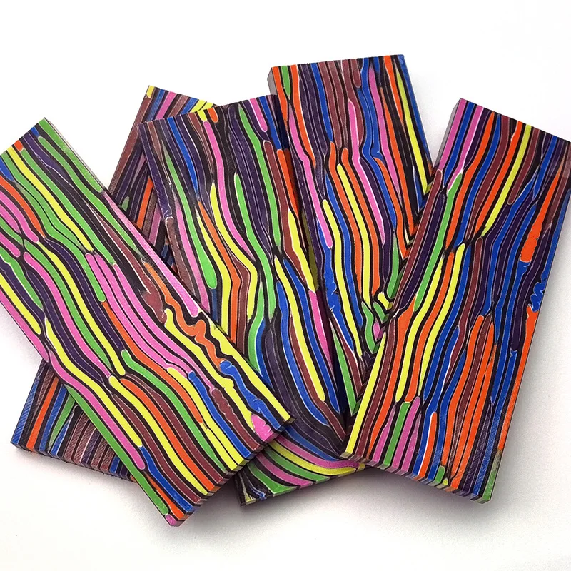 NEW 6 Sizes Colorful Interlayer Pattern Knife DIY Making G10 G-10 Material Board Patch 270X45X8MM130X45X8MM
NEW 6 Sizes Colorful Interlayer Pattern Knife DIY Making G10 G-10 Material Board Patch 270X45X8MM130X45X8MM