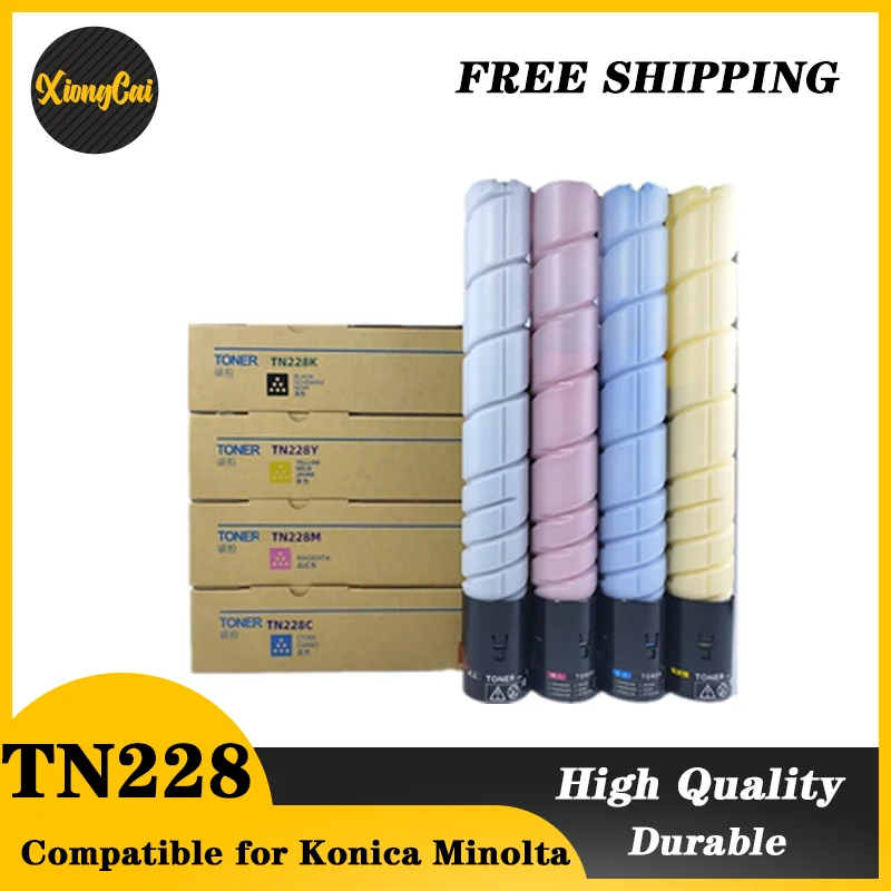 TN228 TN229 Copier Toner Cartridge Copier Cartridges Compatible for Konica Minolta Bizhub C226i 266i 286i 7222i 7228i
TN228 TN229 Copier Toner Cartridge Copier Cartridges Compatible for Konica Minolta Bizhub C226i 266i 286i 7222i 7228i
