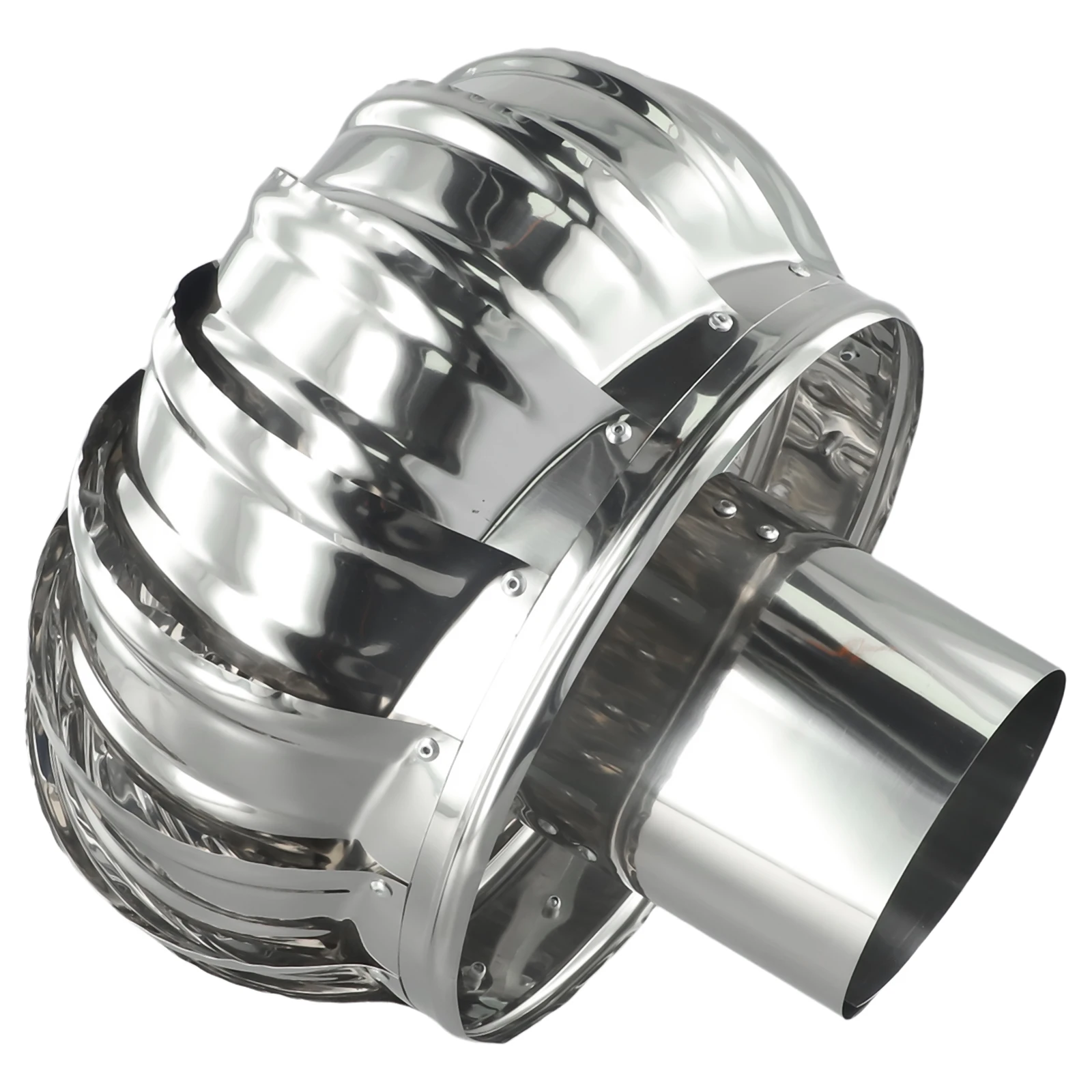 Rotating Stainless Steel Chimney Cowl Cap Protects Flue Pipe Ventilation Smoke Exhauster Factory Breeding Rainproof Ventilation
Rotating Stainless Steel Chimney Cowl Cap Protects Flue Pipe Ventilation Smoke Exhauster Factory Breeding Rainproof Ventilation