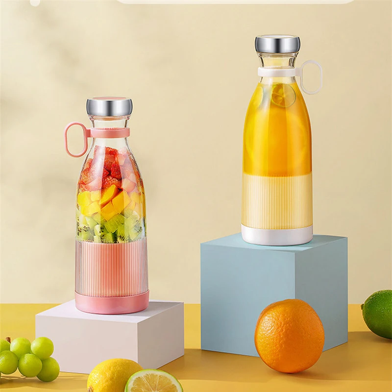 Rechargeable Mixers Fresh Fruit Juicers Blue/Pink Usb Portable Juicers Bottle Mini Fast Electric Portable Blender Smoothie Ice
Rechargeable Mixers Fresh Fruit Juicers Blue/Pink Usb Portable Juicers Bottle Mini Fast Electric Portable Blender Smoothie Ice