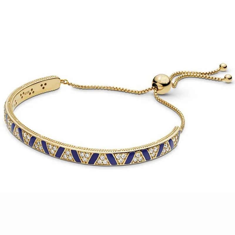 Original Triangular Milgrain Shine Stones & Stripes Sliding Bracelet Bangle Fit 925 Sterling Silver Bead Charm Fashion Jewelry
Original Triangular Milgrain Shine Stones & Stripes Sliding Bracelet Bangle Fit 925 Sterling Silver Bead Charm Fashion Jewelry