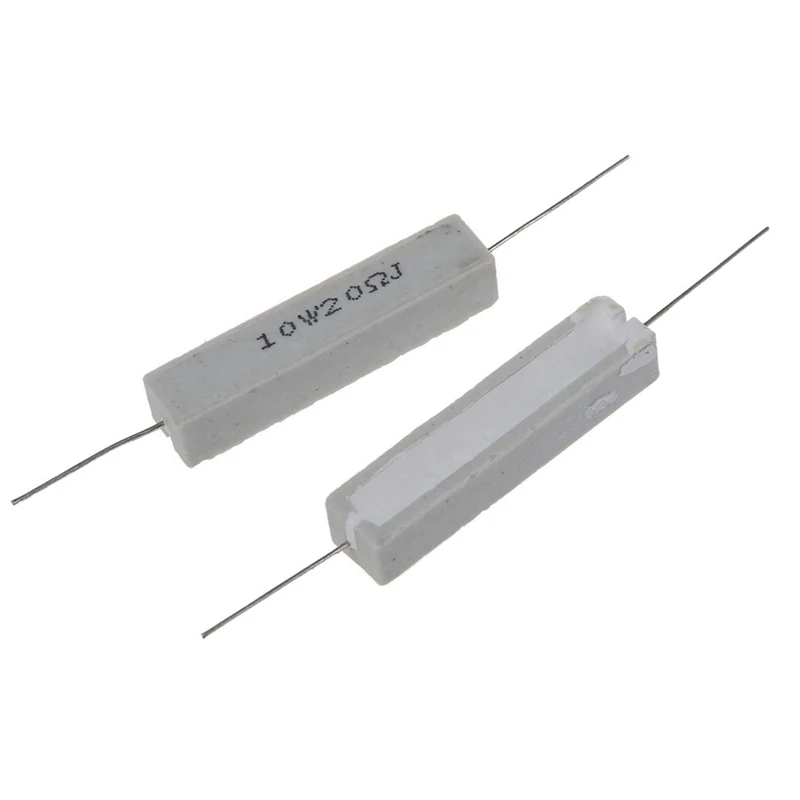 

20X 10W 20 Ohm 5% Wirewound Ceramic Cement Resistor 10 Watt