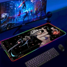 RGB NieR Automata XXL Mousepad Large Kawaii Computer Gaming Accessiores Mouse Pad Lighting Mause Pad LED Backlit Mat Mausepad
RGB NieR Automata XXL Mousepad Large Kawaii Computer Gaming Accessiores Mouse Pad Lighting Mause Pad LED Backlit Mat Mausepad