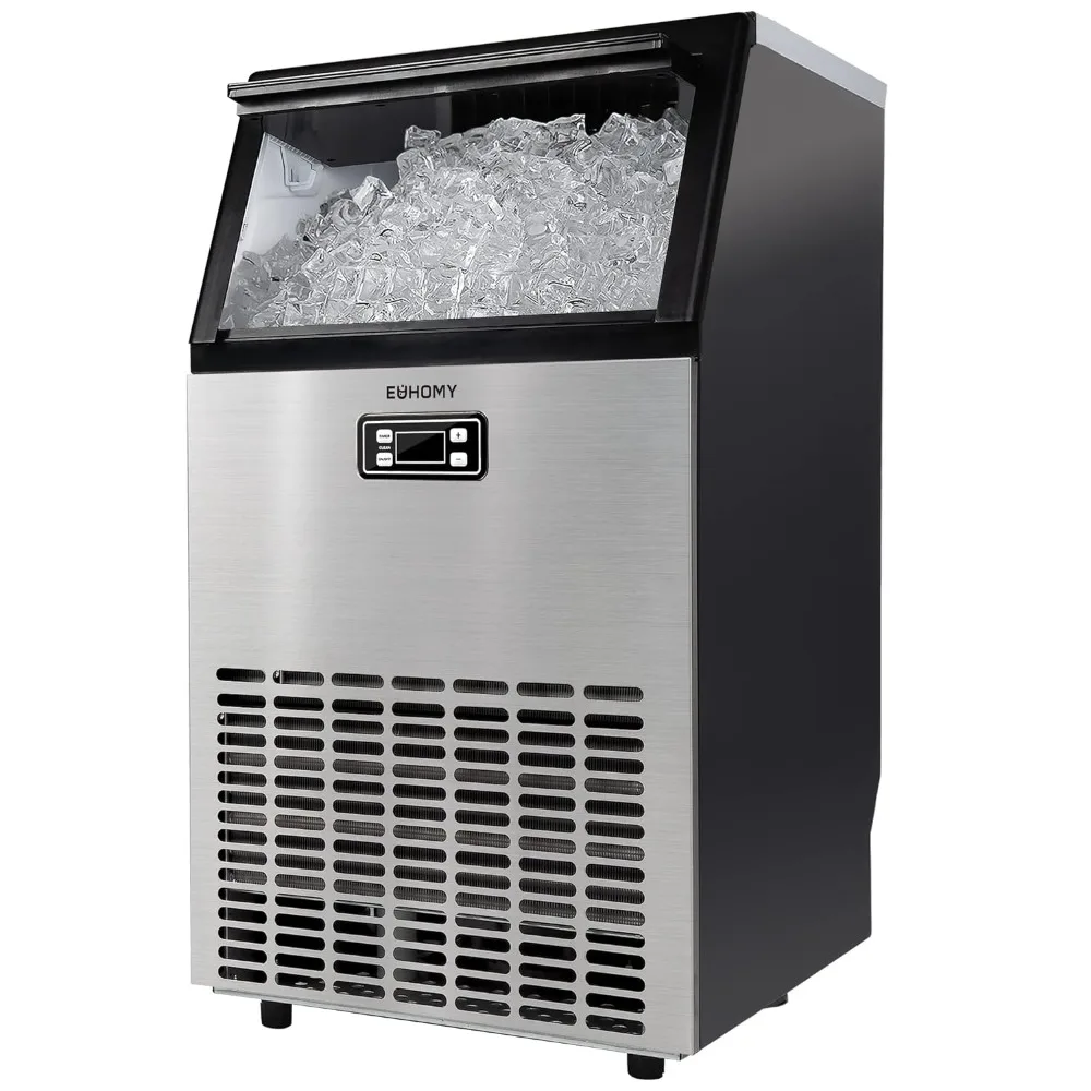 Ice Maker Machine, 99lbs/24H Stainless Steel Under Counter with 33lbs Ice Storage Capacity
Ice Maker Machine, 99lbs/24H Stainless Steel Under Counter with 33lbs Ice Storage Capacity