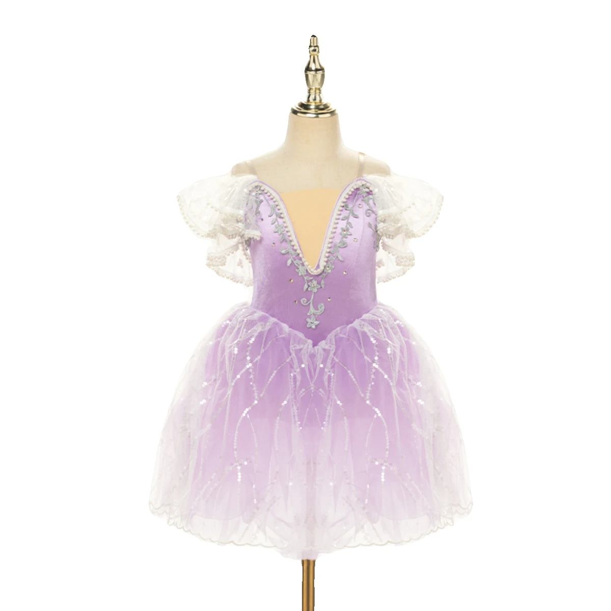 Performance Ballet Tutu Dress Gymnastics Leotard Sequins Long Ballet Dresses Girls Princess Ballerina Dance Costume Party Dress
Performance Ballet Tutu Dress Gymnastics Leotard Sequins Long Ballet Dresses Girls Princess Ballerina Dance Costume Party Dress