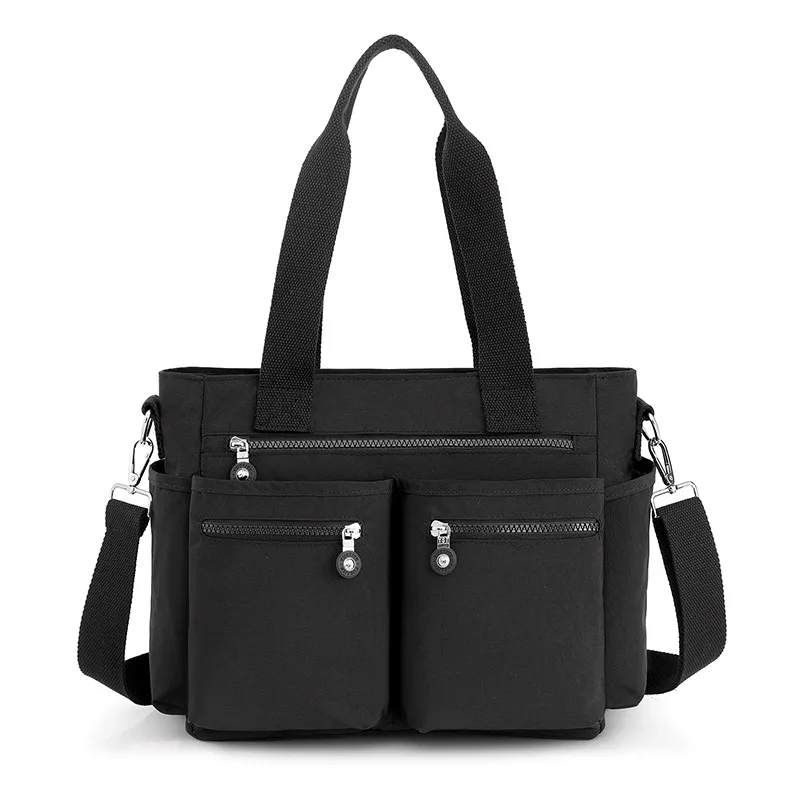 

Fashion Women Messenger Bags Shoulder Zipper Bag Waterproof Nylon Travel Crossbody Bag Handbags Sac A Main