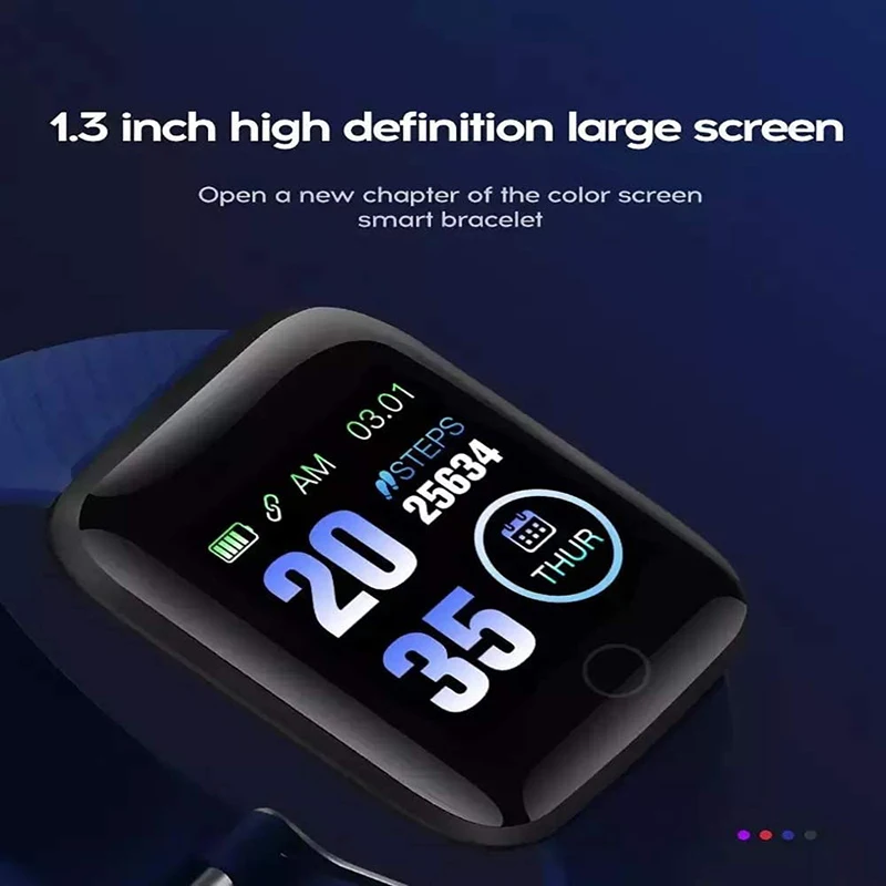 Фото Новинка 2020 умные часы 116 Plus умный Браслет IOS Android электроника для фитнеса с
